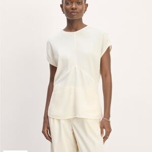 NWT Everlane The Drape Top